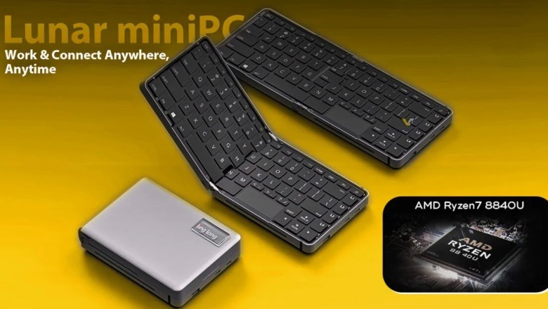 Kıvrılabilir, Mini PC'yi Klavyenin İçine Sıkan Teknoloji Global Olarak Kickstarter'da